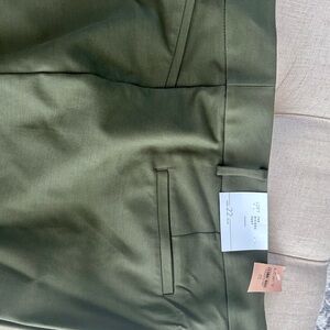 Olive Green Trousers LOFT